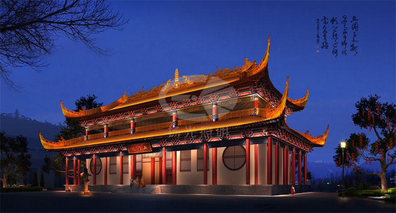 古建築亮化設計