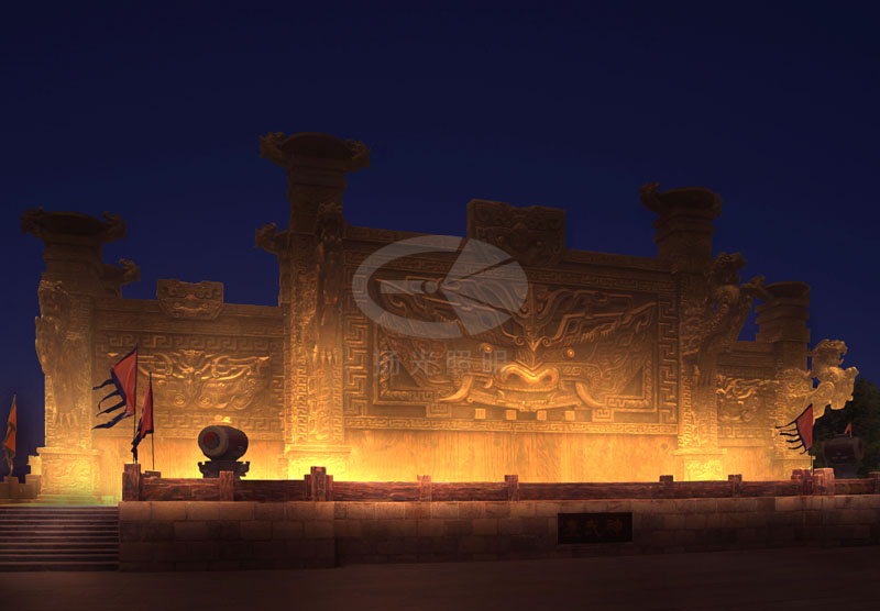 古（gǔ）建築夜景亮化