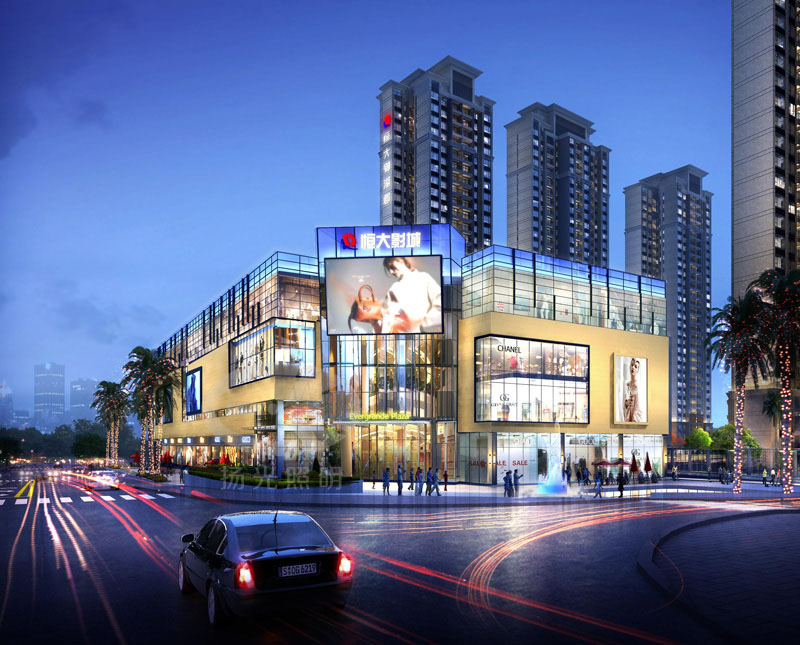 商業綜合體亮化設計 商業綜(zōng)合體亮化設計
