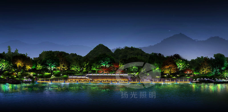 園林燈光照（zhào）明設計效（xiào）果圖（tú）一