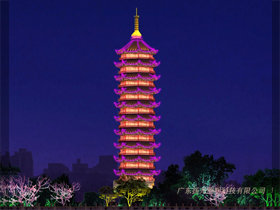 西安古（gǔ）塔燈光工程（chéng）