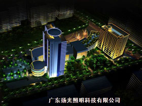 東莞大朗商會（huì）大廈樓體亮化