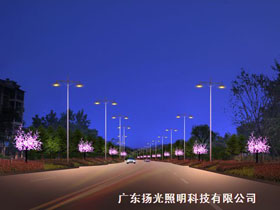 湖北（běi）銀泉大道景觀亮化