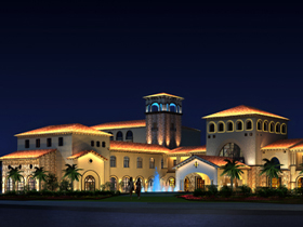 揭陽金賢·翡翠城酒店照明設（shè）計