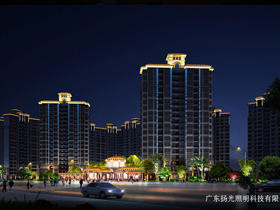 東莞銀朗豪庭亮化設計