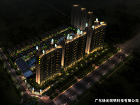 景（jǐng）天地（dì）產：東莞景天花園城戶外亮化（huà）工程（chéng）