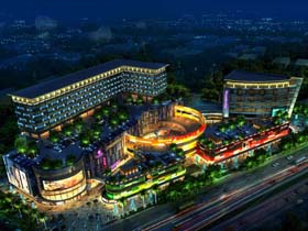 佛山寶盈國際廣場景觀（guān）照明工（gōng）程