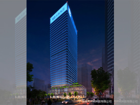 佛山寶能寫字樓（lóu）亮化設（shè）計