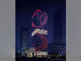 深圳招商銀行外立麵照明