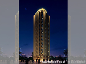 昆明怡合景苑亮化（huà）工程