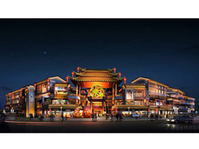 廣西（xī）桂林陽朔戲樓夜景（jǐng）照明設計