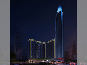 惠（huì）州榮燦置業大廈夜景亮化