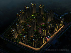 佛山（shān）星英半島樓宇亮化（huà）照明