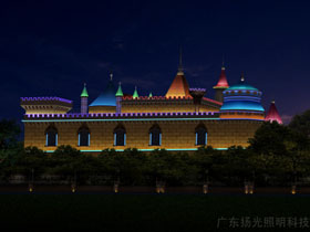 汕（shàn）頭錦峰新城（chéng）小區夜景照明設計