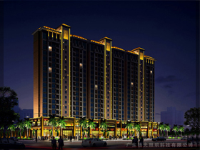 清遠新都廣（guǎng）場（chǎng）夜景（jǐng）照（zhào）明設計