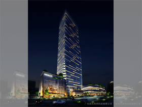 佛（fó）山宏匯地產（chǎn）城市商業中心夜景照明