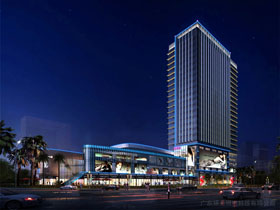 東莞嘉宏地王大廈超高層建築照明設（shè）計