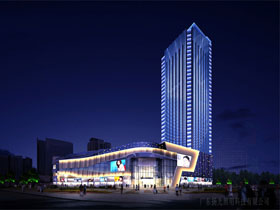 昆（kūn）明一號廣場燈（dēng）光亮化