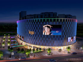 佛山華譽豪庭（tíng）夜景照明亮化