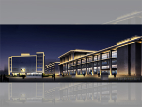 寧夏銀川（chuān）醫藥批發市場燈光亮化（huà）