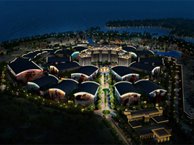 海南海花島（dǎo）影視（shì）基地戶外照明工程