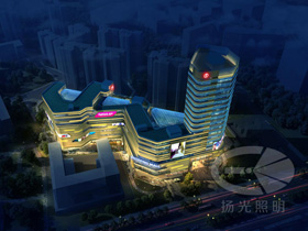珠海•融德商業廣場景觀藝術照明設計