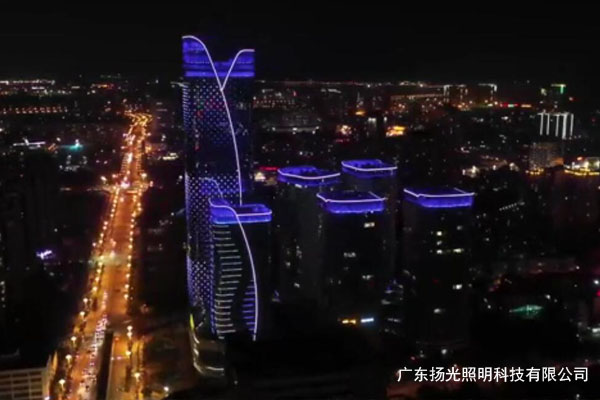 雲南海源財富（fù）廣場（chǎng）夜景照明工程
