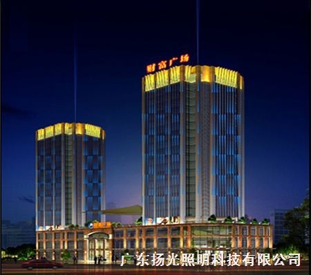 東莞財富廣場夜（yè）景工程