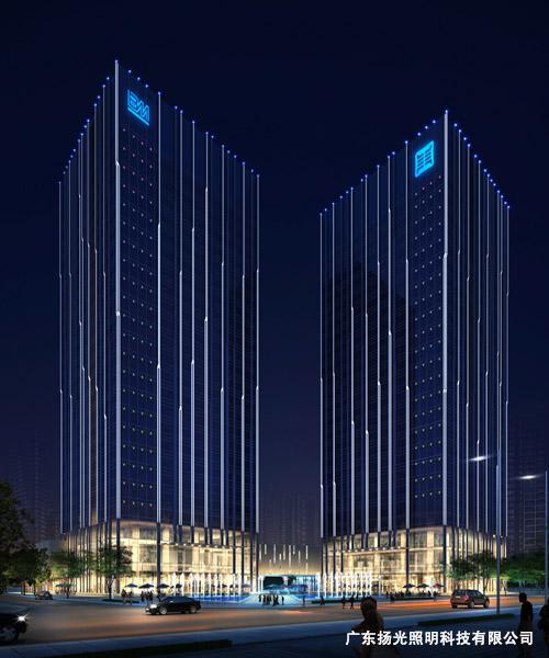 佛山北滘新城區總部辦（bàn）公大樓照明工程