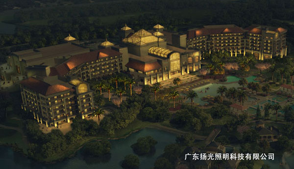 四川成（chéng）都嘉裕酒店泛光照明