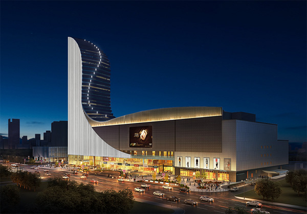 河北定州銘智廣場（chǎng）戶外照（zhào）明工程