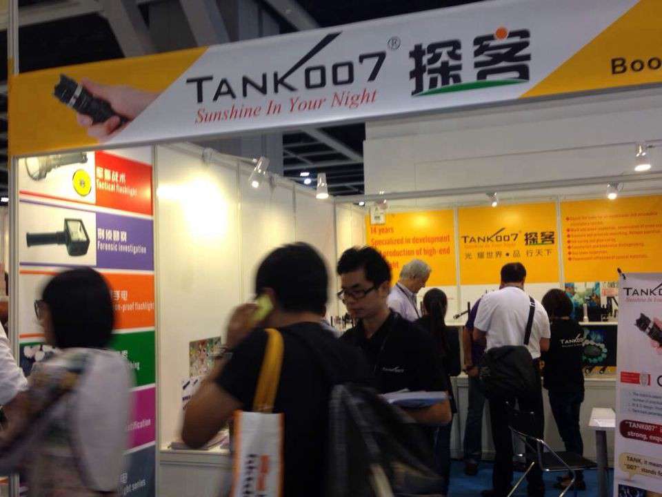 【聚焦（jiāo）】2014香港環球資源電子展tank007現場圖集 